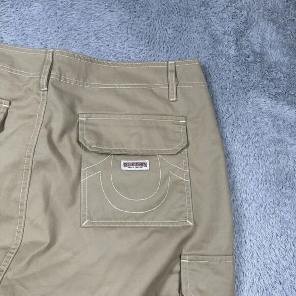 True Religion Cargo Pants Travertine 108335R Men's‎ 36X32